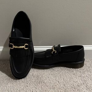 Dr Martens Adrian snaffle loafers in black